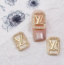 lv nail charms|louis vuitton press on nails.